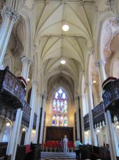 Inside the chapel at Dublin Castle
